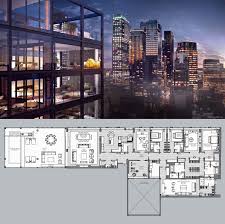 Four Seasons Private Residences Montreal 1801 6 910 Sqft Hotel Floor Plan Hotel Room Design Plan Hotel Room Plan