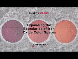 Expanding The Boundaries Of Iron Oxide Color Spaces