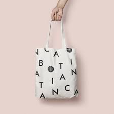 Clear vinyl is, as the name says, clear and. Custom Tote Bag Design As Part Of Botanica Restaurant S Packaging Jessicacomingre Tote Bag Design Printed Tote Bags Cloth Bags