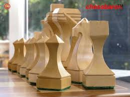 Hand Crafted Solid Sheesham Contemporary Chess Pieces M2041 At Chessbaron Co Uk 0 1278 426100 Modern And Stunnin Chess Pieces Wooden Chess Pieces Wood Chess