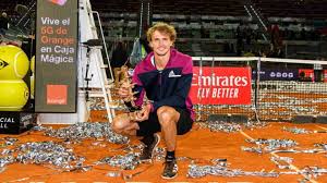 The match is scheduled to be played on thursday april 15th at 7:00am est. Alexander Zverev Wins Madrid Open For Second Time In Tense Win