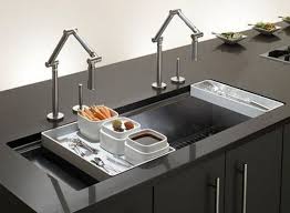 Evier De Cuisine Noir Kitchen Sink Interior Modern Kitchen Sinks Kitchen Sink Accessories