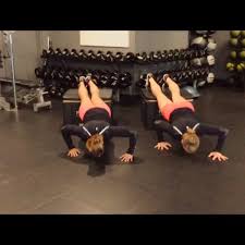 Fullbody Box Jump Over Box Push Ups Arms Box Lung Jumps Box Pushups Legs Credit Twobadbodies On Instag Fun Workouts Full Body Workout Workout Challenge