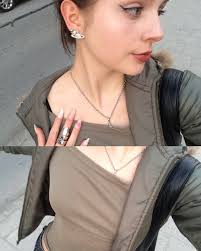 Long Almond Yellow French Floral Handmade Press On Nails-BEYONDCANVA