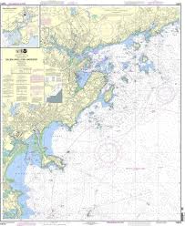 Noaa Nautical Chart 13275 Salem And Lynn Harbors