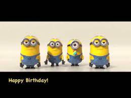 Minions Sing Happy Birthday Geburtstag Lieder Alles Gute Zum Geburtstag Minions Geburtstagslieder