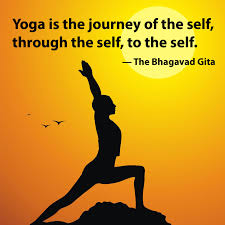 Yoga Is The Journey Of The Self Through The Self To The Self The Bhagavad Gita Health Quotes Yoga Times Natural Wellness
