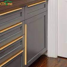 Installing a new cabinet handle is also a fast and inexpensive way to give your kitchen a whole new look. Black Gold Hidden Cabinet Handle Aluminum Alloy Kitchen Cupboard Pulls Drawer Knobs Bedroom Door Furniture Handle Hardware Cabinet Pulls Aliexpress
