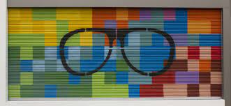 Optica Lamaison Montevideo Uruguay Desing By Emilia Tato Work Painting By Leandro Cawen And Gustavo Alonso Montevideo Uruguay Montevideo Uruguay