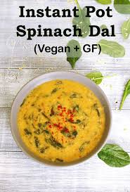 Instant Pot Spinach Dal Recipe Moong Dal Palak Recipe In Ip Recipe Spinach Dal Light Lunch Recipes Cooking Spinach