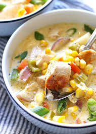 Chicken Corn Chowder Recipe Honey And Birch Chicken Corn Chowder Recipe Chicken Corn Chowder Chowder Recipes