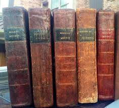 The First Edition Book Of Mormon Was Bound With A Variety Of Labels Here You Will See Five First Editions Four With Black Lab Rare Books Book Of Mormon Books