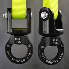 Rock Exotica Shackle Swivel Emerillon Haute Resitance Avec Axe Ouvrant Bracelets De Survie En Paracorde Camion Camping Car Mousquetons