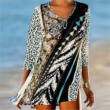 Cotton Beach Dress Sarongs Cover Up Swimwear Bobe De Plage Pareo Beach Tunics Bathing Suit Saida De Praia Bikini Cover Up Q522 Cotton Beach Dresses Beach Tunic Beach Wear Dresses