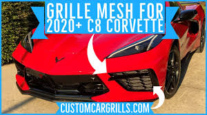 It has a naturally aspirated v8 between its axles that makes nearly 500 horsepower. How To Install Grille Mesh On A 2020 C8 Chevy Corvette By Customcargrills Com Youtube