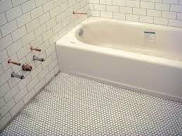 Floors Style Of Modern Penny Round Tile For Unique Bathroom Penny Tiles Bathroom Bathroom Flooring Penny Tiles Bathroom Floor