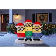 1078 yard decoration 3d models. Minions Outdoor Christmas Decorations Christmas Decorations The Home Depot