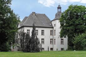 Das schloss verfiel im 19. Hochzeitsschlosser Im Ruhrgebiet