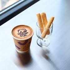 j o friendshop j o friendshop instagram写真と動画 food pretzel bites latte
