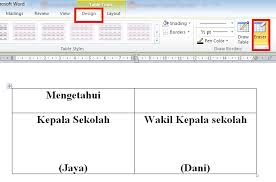 Cara Membuat Format Tanda Tangan Di Dokumen Microsoft Word 2010 Komputerdia Berbagi Tutorial