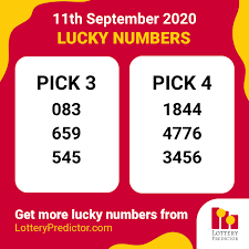 Lucky Lottery Numbers For Friday 11th September 2020 Lottery Lotterynumbers In 2020 Lottery Winning Lottery Numbers Lottery Numbers