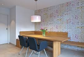 Esstisch Holz Mit Sitzecke Inneneinrichtung Esszimmer Designhaus Bullinger Baufritz Hausbaudirekt De Baufritz Haus Inneneinrichtung