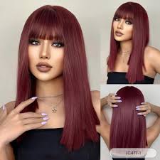 14-Inch Straight Bob Wig