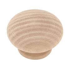 birch wood round cabinet knob p10513h