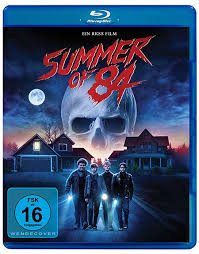 After suspecting that their police officer neighbor is a serial killer, a group of teenage friends spend their summer spying on him and gathering. Summer Of 84 Pandastorm Pictures Gmbh