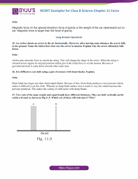 Ncert Exemplar Class 8 Science Solutions Chapter 11 Force And Pressure Ncert Exemplar Question Free Pdf