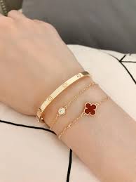 Cartier Slim Love Bracelet Tiffany Co Diamonds By The Yard And Van Cleef Arpels Bracelet Luxury Jewelry Love Bracelets Women S Jewelry And Accessories
