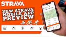NEW STRAVA Mobile App Layout Preview // Hands-On Walkthrough - YouTube