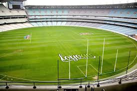 Logogo Mockup For Mcg Logo Design Soccer Field Branding