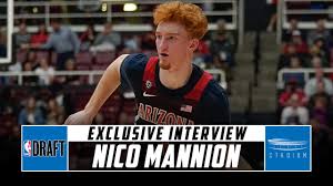 Mannion is a crafty 6'3 guard who has a nice base of skills for a young guard prospect, including weaknesses: Nico Mannion Discusses Looking Up To Kobe Bryant And His Nba Comparisons With Jeff Goodman Stadium