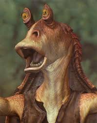 Diaf Jar Jar Binks Star Wars Villains Star Wars Poster Star Wars