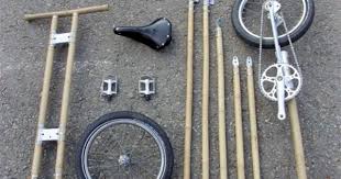 Elegant Minimalist Bicycle Made Of Bamboo Reduces Waste Webecoist Bamboo Bicycle Wood Bike Bicycle Design