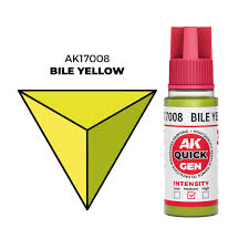AK-Interactive: Quick Gen Acrylic Contrast - Bile Yellow 18 ml