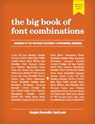 Betype The Big Book Of Font Combinations With So Many Amazing Typefaces Out There It Is Easy To Lose Hours Explor Typography Book Font Combinations Big Book