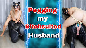 Training Zero Femdom Anal Pegging in Bitchsuit Bondage Strapon BDSM Real  Homemade Domination MILF Stepmom Prostate Ruined Flr