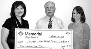 Check presented to Shiawassee clinic