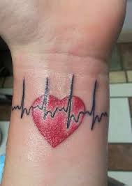 Recurrent rheumatic heart disease c. Pin By Renee Harless On Heart Moms Dads Heart Disease Tattoo Heart Tattoo Tattoos