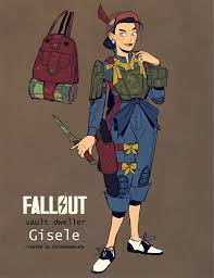 More to come over the weekend. Killhorn On Twitter Drew My Vault Dweller Gisele Mother Short Order Cook Hobby Seamstress She S Cleaning Up The Wasteland So That Her Kids Can Grow Up In Safety Once They All Leave