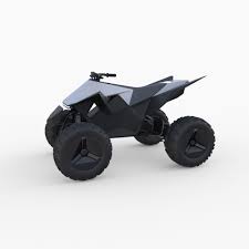tesla cyberquad atv tesla atv rendering engine