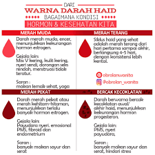 Tempoh haid paling sekejap ialah 1 hari 1 malam dan tempoh paling lama ialah 15 hari ini dan 15 malam manakala tempoh biasanya ialah 6 atau 7 hari. Warna Darah Haid Yang Sehat Bisa Kita Lihat Dari Siklus Haid Kita Tiap Bulannya Dari Siklus Haid Dapat Kita Ke Kesehatan Kesehatan Wanita Perawatan Kesehatan