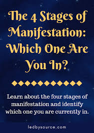 How to use manifest in a sentence. The 4 Stages Of Manifestation Which Are You In Ledbysource
