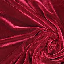 Bordeaux, rot, schwarz, weiss, beige. Stretch Samt Bordeauxrot Samt Stoffe De