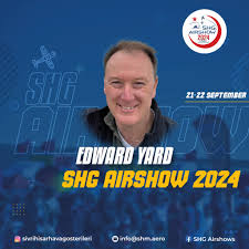 Edward YARD İngiliz akrobasi şampiyonu ve B777 pilotu Edward Yard,  İngiltere'den SHM'ye geldiği Spitfire Mk.9 ile bu sefer SHG Airshow  seyircilerini büyüleyecek. #shgairshow2024