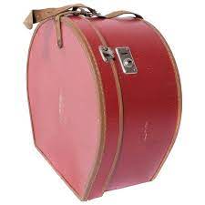 Swedish Vintage Hat Box With Leather Details Vintage Hat Boxes Hats Vintage Vintage