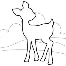 Deer is one of the cutest animal in the deep forest. Fawn Mandala Coloring Page Deer Outline Coloring Buddy