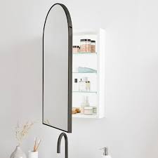 Buy rta/unassembled kitchen cabinets online at cheaper rates. Arched Metal Framed Medicine Cabinet